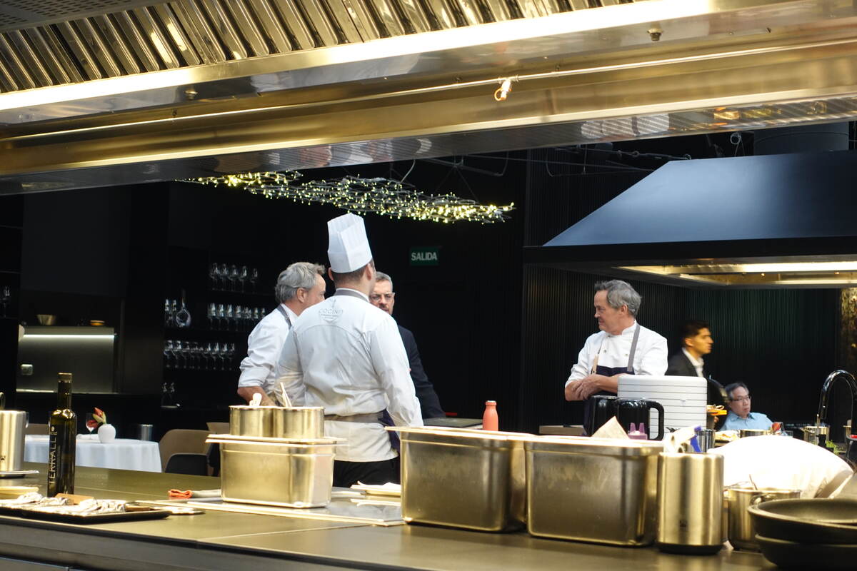Mid-service at the pass.