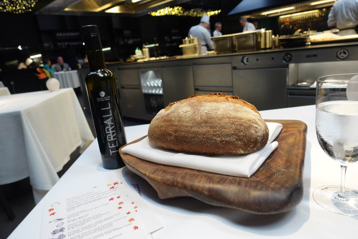 Bread and oil